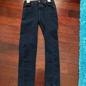 Zara girl’s jeans.  Slightly worn